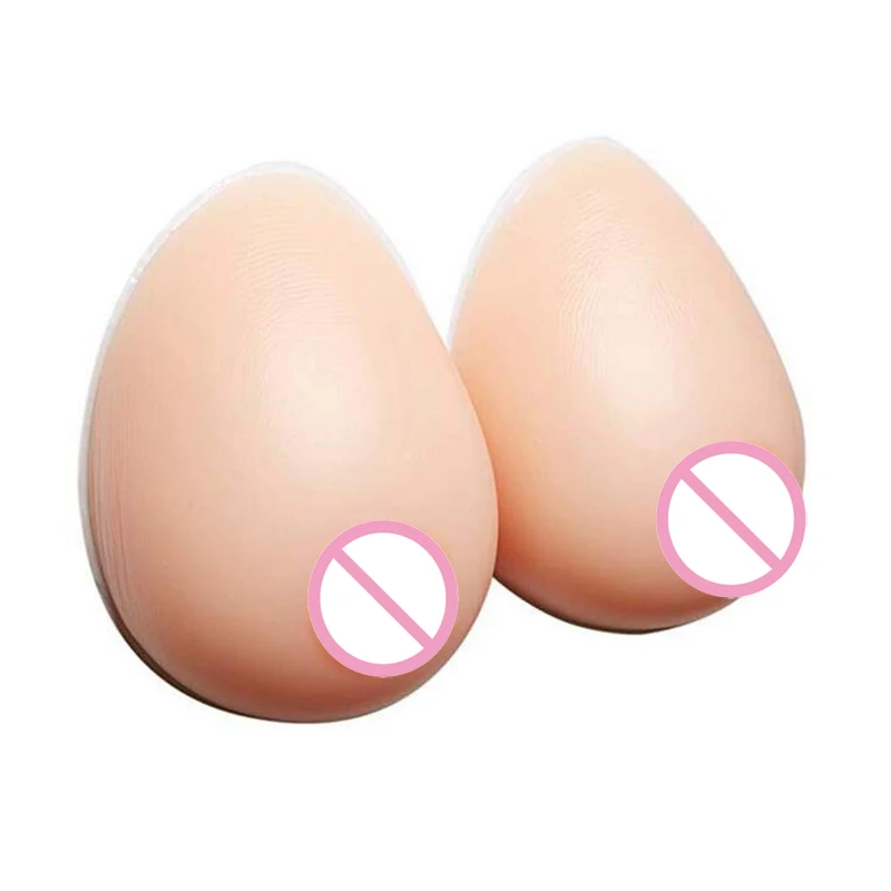 

Self-adhesive Silicone Breast Forms Mastectomy Grade Fake Breast Enhancer Fake Boobs for Crossdresser Ajusen