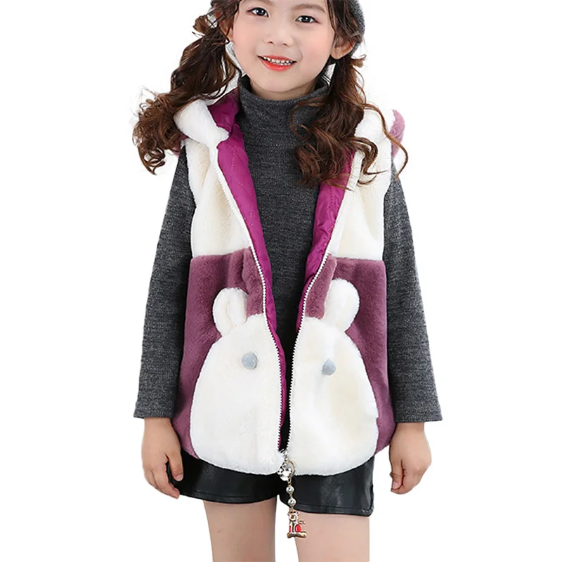 Куртки для маленьких девочек; осенне-зимнее пальто; жилет для девочек; детская верхняя одежда; теплая куртка; детская одежда для девочек; пальто