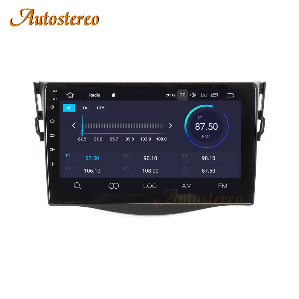 DSP Android 10,0 автомобильный dvd-плеер gps навигация для TOYOTA RAV4 2006-2012 головное устройство рекордер Авто Радио стерео Мультимедийный Плеер