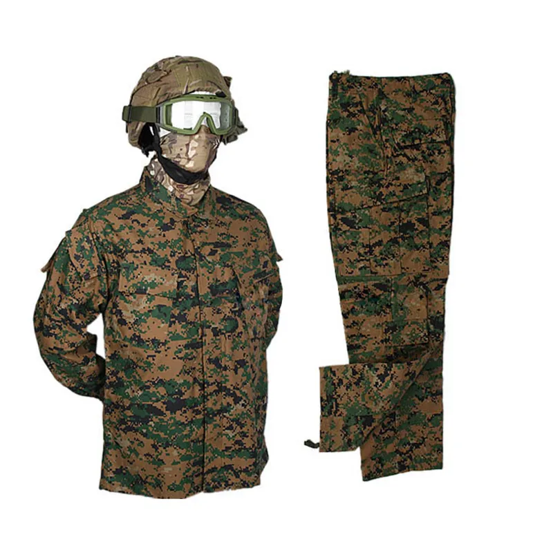 Emersongear Тактический Цифровой Marpat BDU военный костюм униформа набор боевых