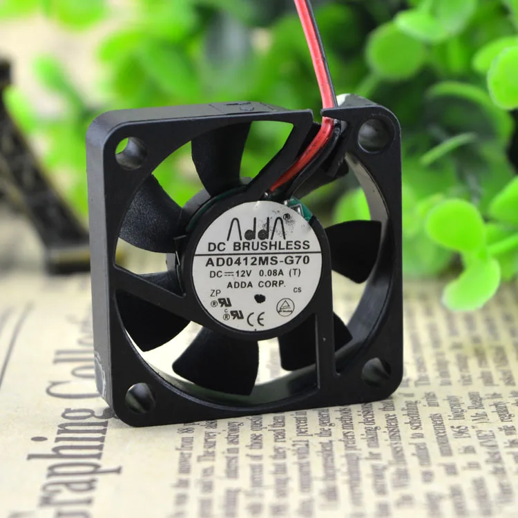 AD0412MS-G70 4010 4 см 12V 0.08A защиты электродвигателя Вентилятор охлаждения