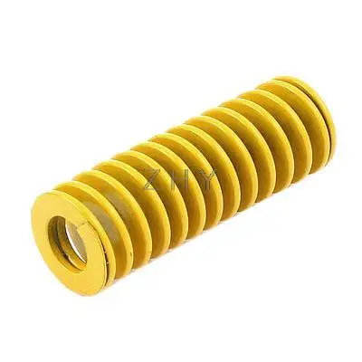 

Yellow Light Load Press Flat Coil Compression Die Spring 16mm x 8mm x 45mm