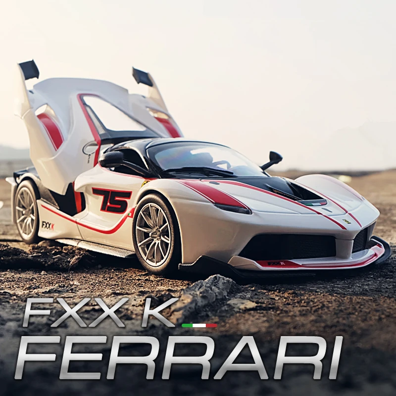 

Bburago 1:24 FERRARI FXX K simulation alloy car model Collect gifts toy