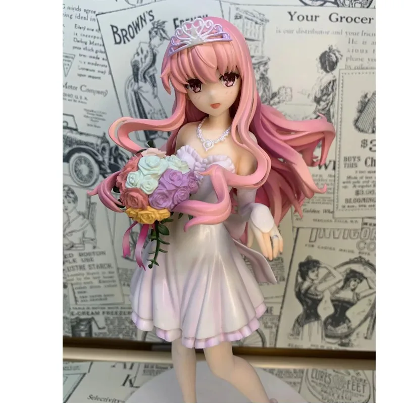Сексуальное свадебное платье KADOKAWA Louise Francoise Flower Свадебная статуя ПВХ фигурка Коллекция Модель игрушки B33