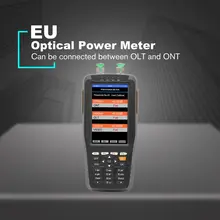 PON оптический измеритель мощности с 1 мВт VFL Визуальный дефектоскоп высокой точности 1310/1490/1550nm тестер волокна TM70B-OV1