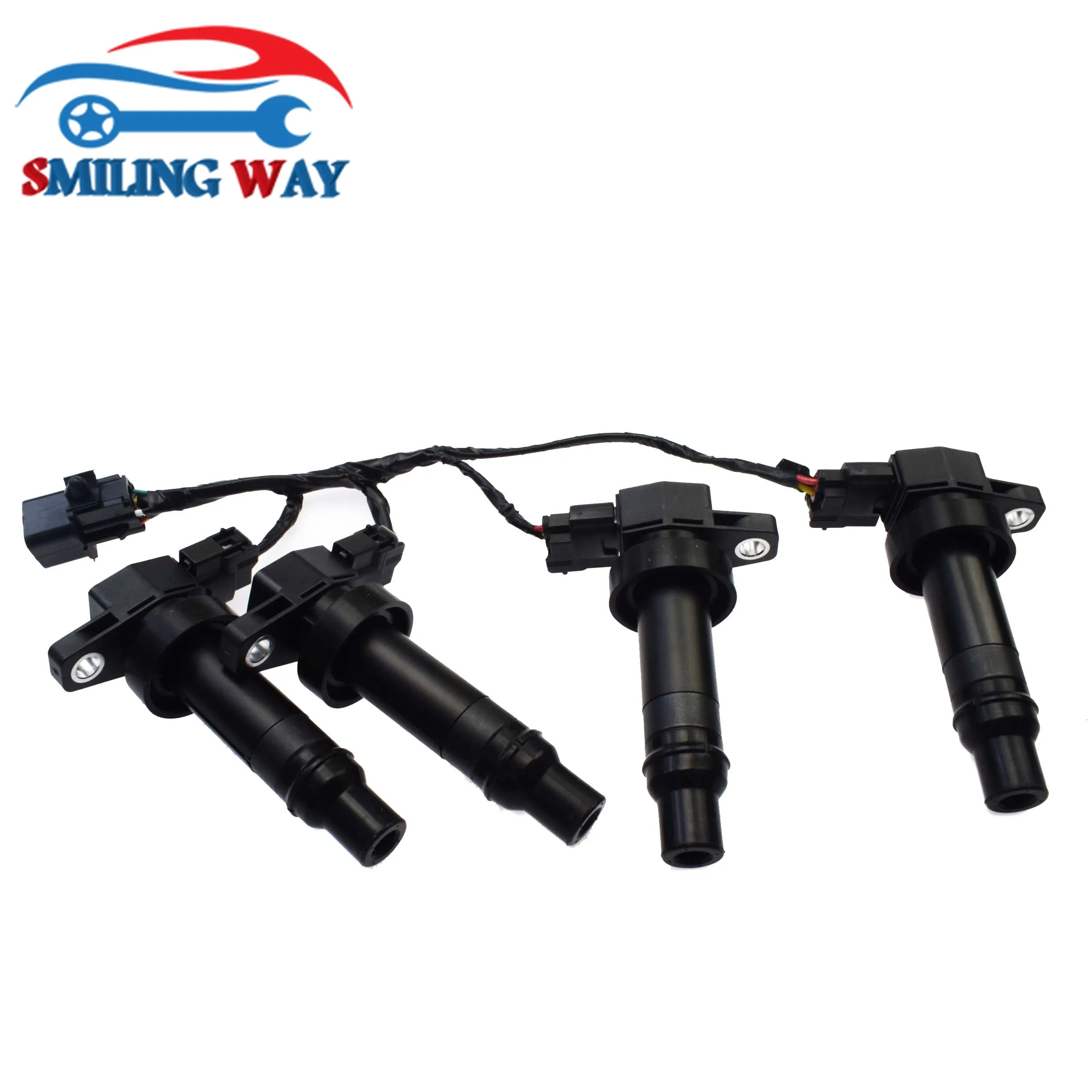 Ignition Coil 27301-2B010 or with Wiring Connector Harness Pigtail For Kia Soul Rio Cerato Cee'd Hyundai Accent i20 i30 Elantra