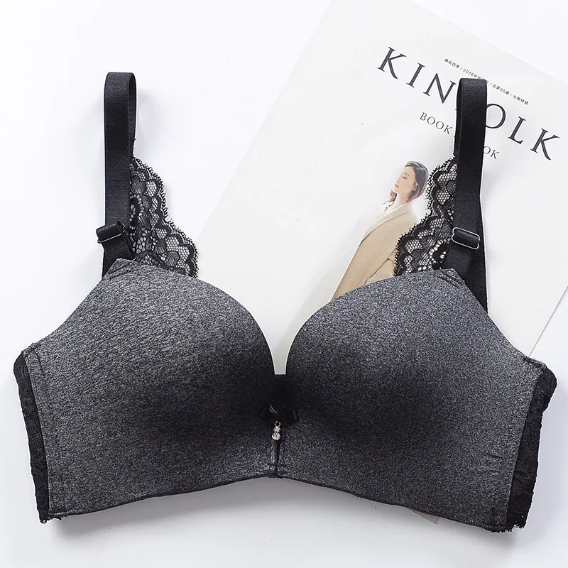 Lace Sexy no steel ring no trace bra