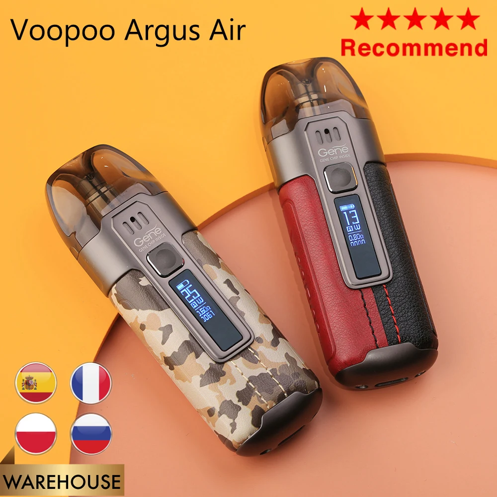Горячая Распродажа оригинальный VOOPOO Argus Air Pod Комплект 900 мА/ч Батарея 3 8 мл Ёмкость
