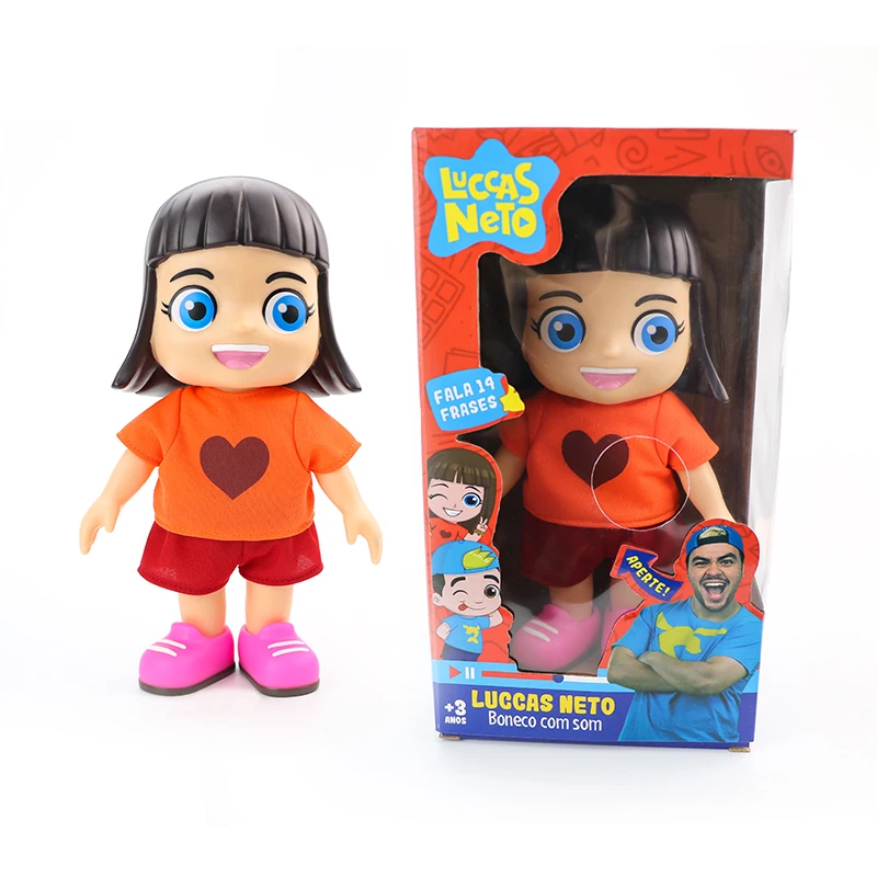 

25cm Hot Sale Sound Talking Giovanna Luccas Action Figure Doll PVC Toys Collection Model Boy Girl Birthday Gifts