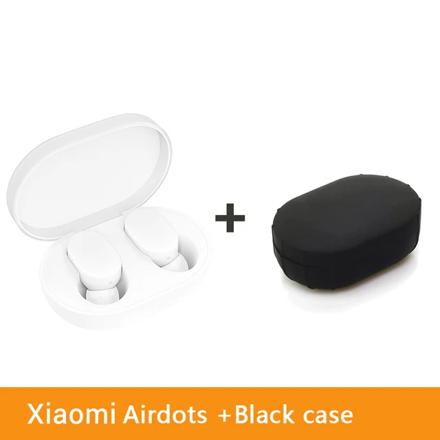 TWS Add Black Box Xiaomi Mijia Airdots TWS Беспроводные Bluetooth 5,0 наушники вкладыши Молодежная версия стерео бас с микрофоном свободные Наушники управление AI - Цвет: TWS Add Black Box