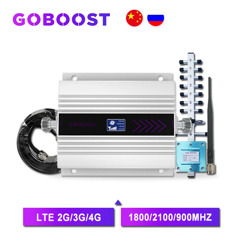 4G DCS LTE 1800 МГц Усилитель сотового сигнала GSM мобильный телефон усилитель