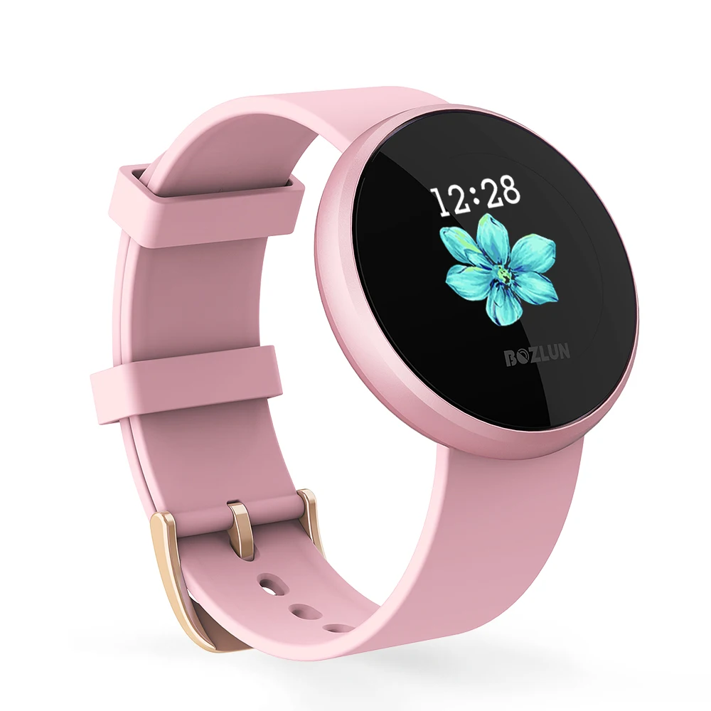 Pink SKMEI B36 женские новые Смарт 12 языков цифровые часы женские русский напоминание сердечного ритма часы Шаг Калорий красота наручные часы - Цвет: Pink