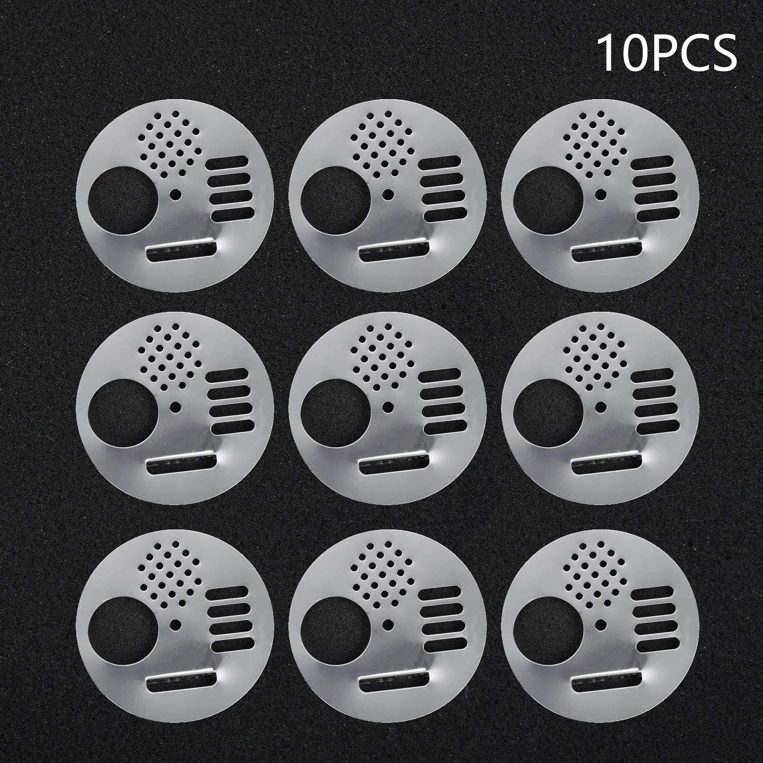 

10 Pieces Gate Nest Entrance Disc Stainless Steel Bee Hive Nuc Box For Beekeeping Entrance Beekeeping Tools