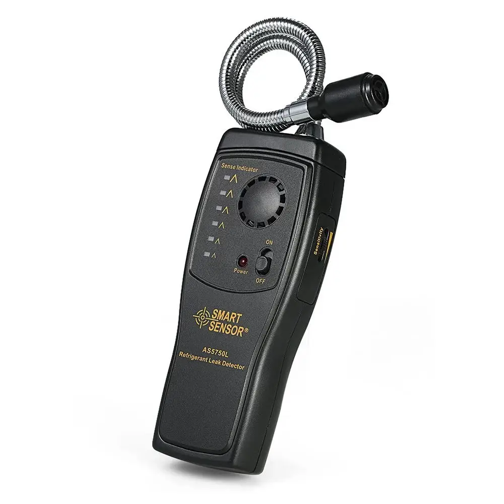 

SMART SENSOR Hand-held CFCs HCFCs HFCs Halogen Gas Detector Refrigerant Air Conditioning Detector Freon Gas Leak Tester