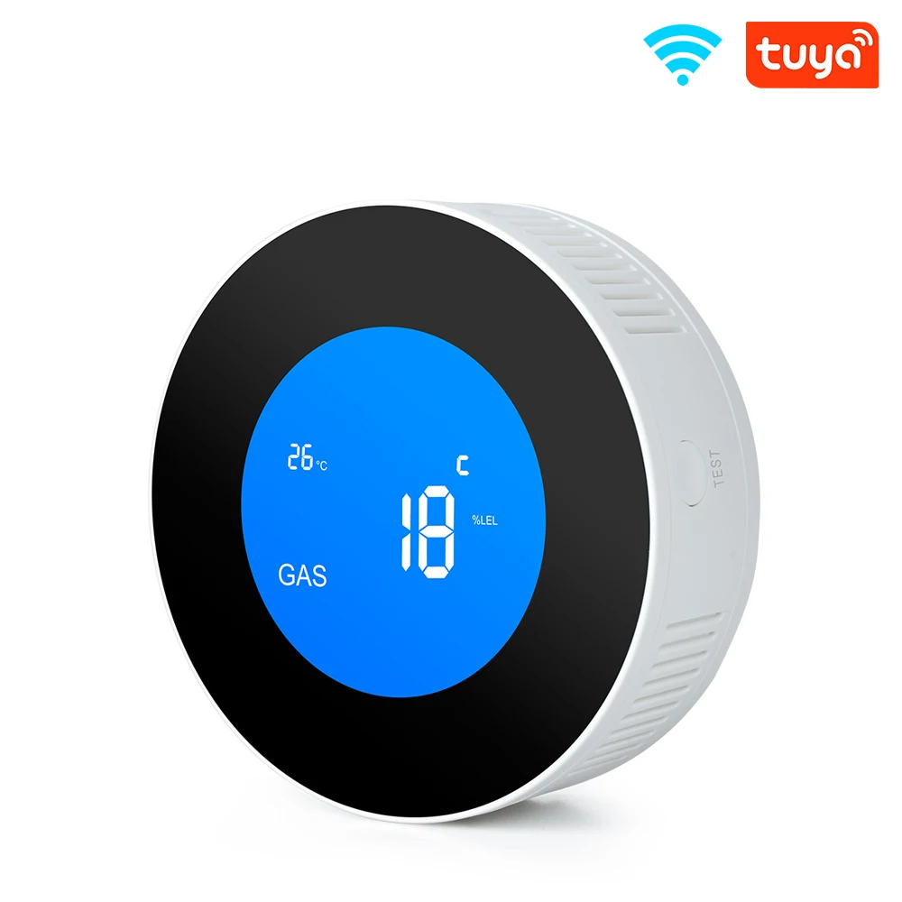 Tuya Wi Fi газовый датчик утечки LPG противопожарный детектор приложение link для умного