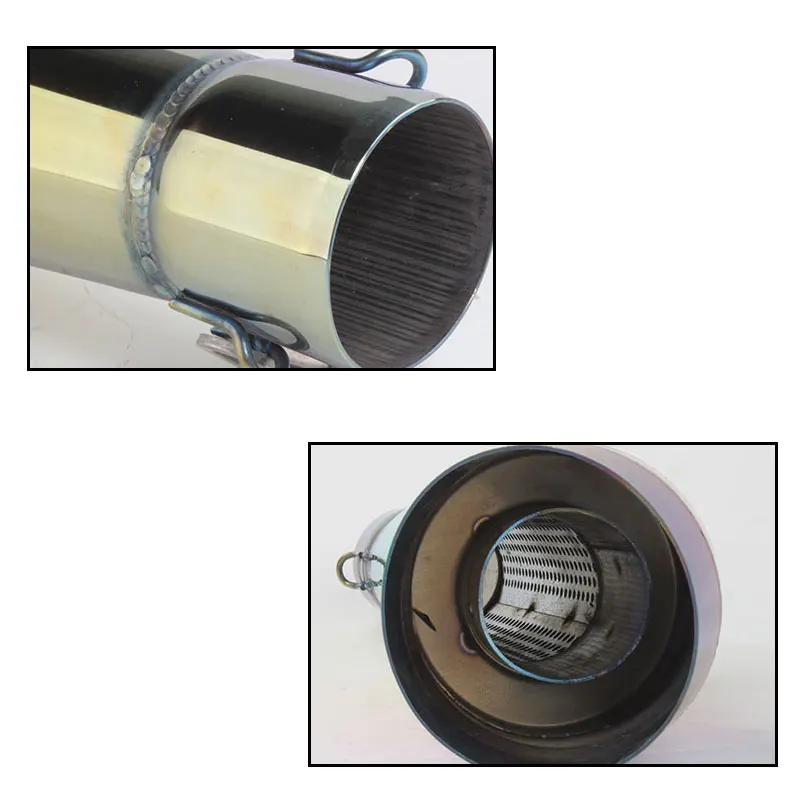 Универсальный Echappement мото Akrapovic мотоцикл глушитель труба GP escape DB Killer 51 мм для CB400 GY6 автомобиля 125CC 250CC