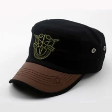 T-MAC New Arrival Military hats with Embroidered Adjusted baseball cap Flat top Hat for men and women Militaire gorra