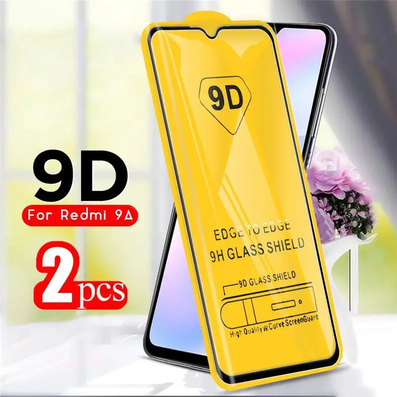 9D закаленное стекло для Xiaomi Redmi 9 9A 9C 10X Защита экрана Note S Pro Max 8 T 7 8Pro s защитные