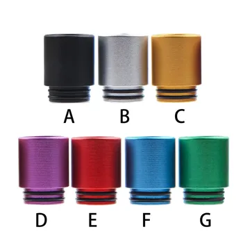 

810 Aluminum Drip Tip Wide Bore Mouthpiece For TFV8 TFV12 I just 3 all 810 thread Atomizers tank drip tip