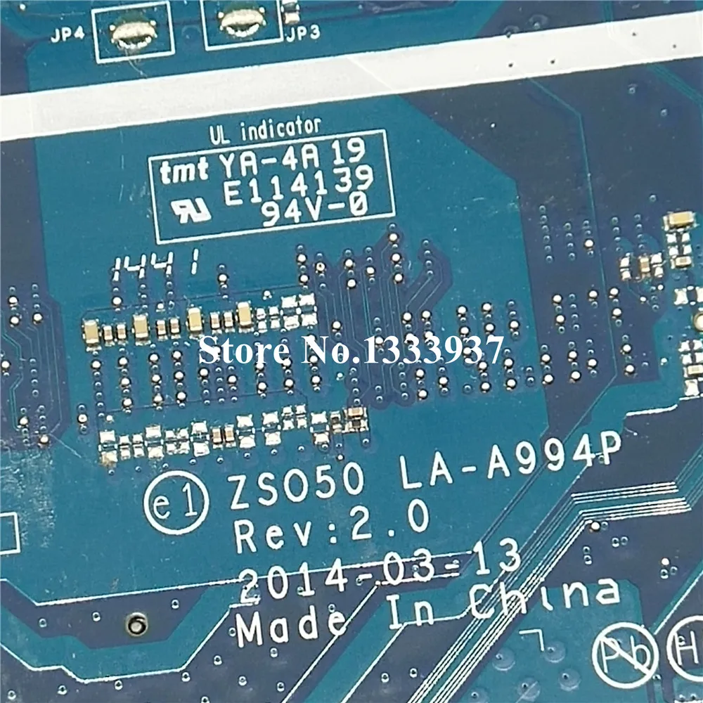 788289-001 788289-501 788289-601 материнская плата для HP 15-R 15R 250 G3 материнская плата портативного компьютера с N2840 SR1YJ ZS050 LA-A994P