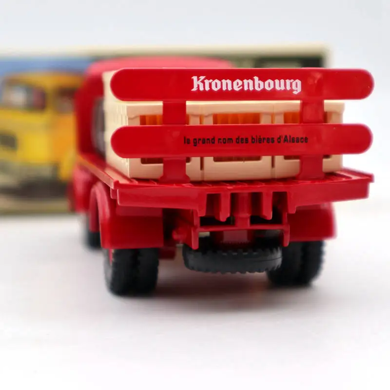Atlas Dinky toys 588 Plateau Brasseur Berliet GAK Camion Red Diecast Модели Коллекции грузовиков|Наземный