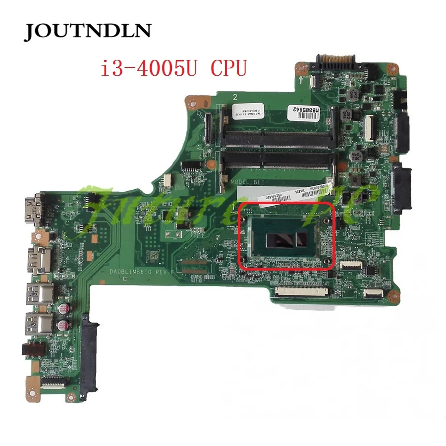 JOUTNDLN для ноутбука Toshiba L55T материнская плата A000296030 DA0BLIMB6F0 с фотографией рабочий