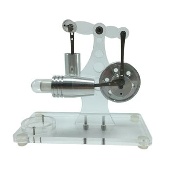 

Stirling Engine Single Cylinder Combustion Thermal Energy Steam Engine Model DIY Model Toy Gift Craft Ornament