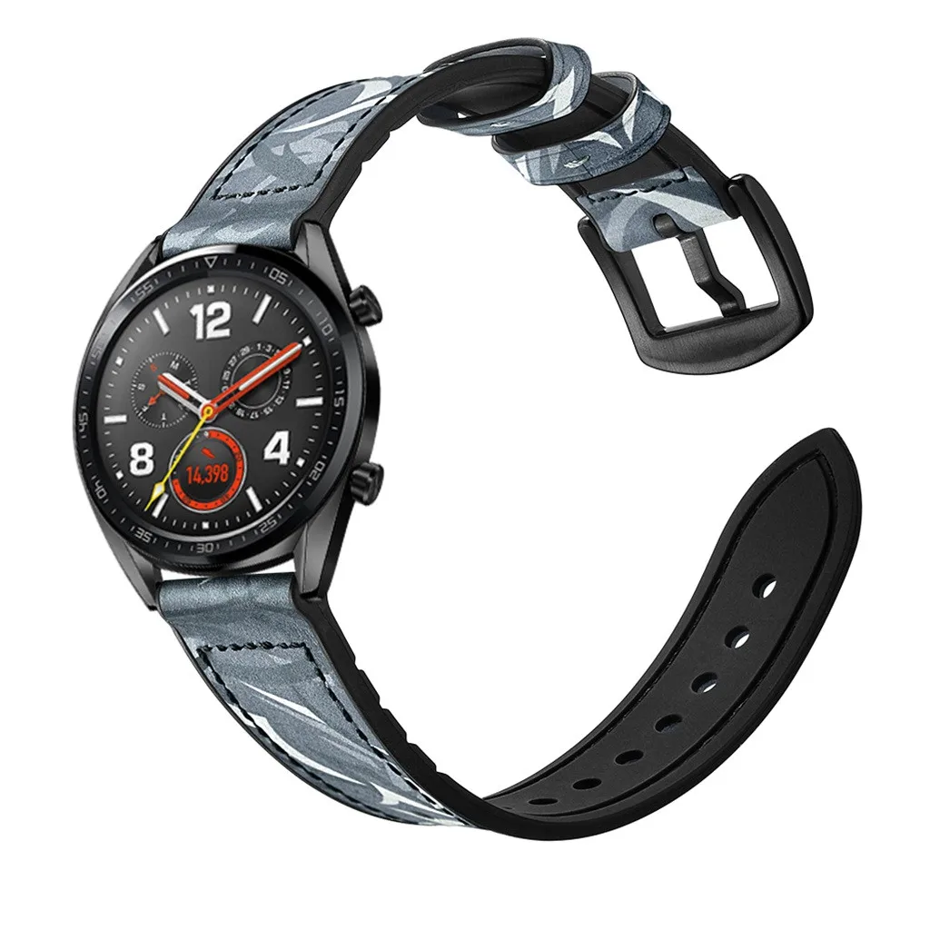 Замена кожаный ремешок для часов Ремешок для huawei Watch GT Honor Magic Watch горячая Распродажа дропшиппинг