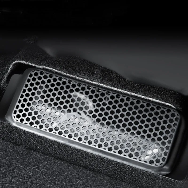 

For Tesla Model 3 Car Seat Air Outlet Anti-Blocking Cover Dustproof Preventing Garbage Baffle Interior Decorations Accessories