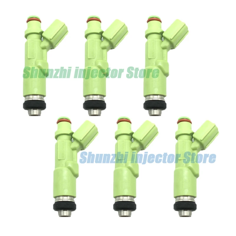 6 шт. Топливные форсунки для Toyota T.U.V KF82 Townace Lite KR42 KR52 KM70 KM80 23250-13030 23209-13030 2325013030 2320913030