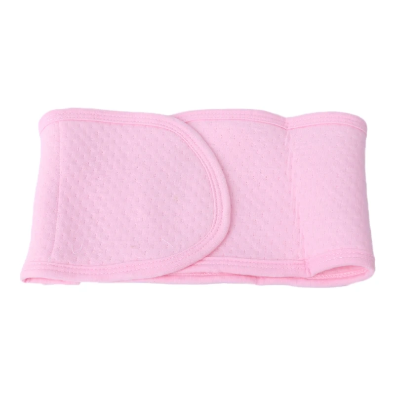 Младенец Bellyband мягкая смесь хлопка регулируемый пупок протектор младенческой пояса для новорожденных N1HB