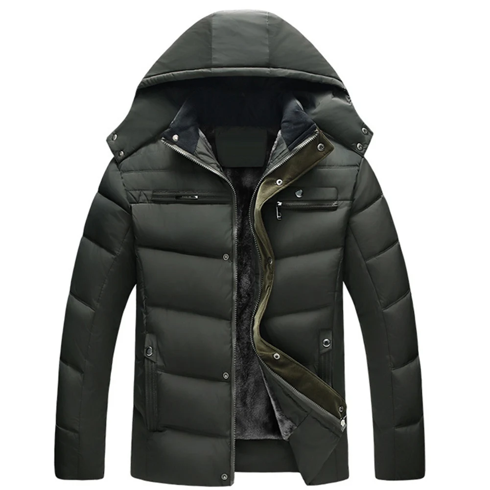Men Coats Down Jacket Fall Winter Portability Warm 90% White Duck Down Hooded Man Coat jaqueta chaqueta hombre man's coat