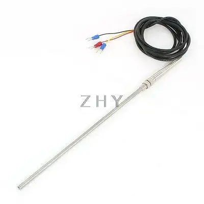 

PT100 Type Thermocouple Sensor Probe for Temperature Controller 2 Meters