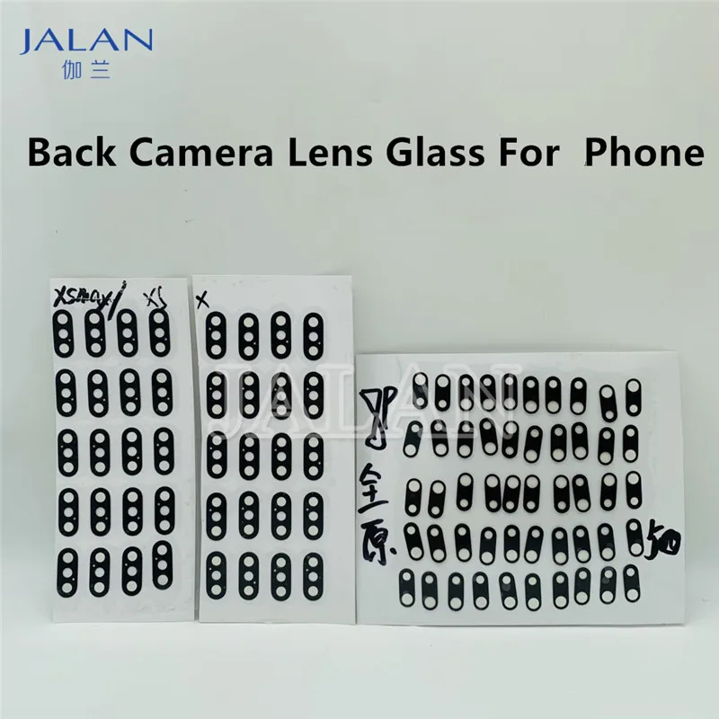 10pcs Back Camera Lens Glass For IP X XS MAX XR 7 8P 7P Cover Repair Rear Replacement | Мобильные телефоны и аксессуары