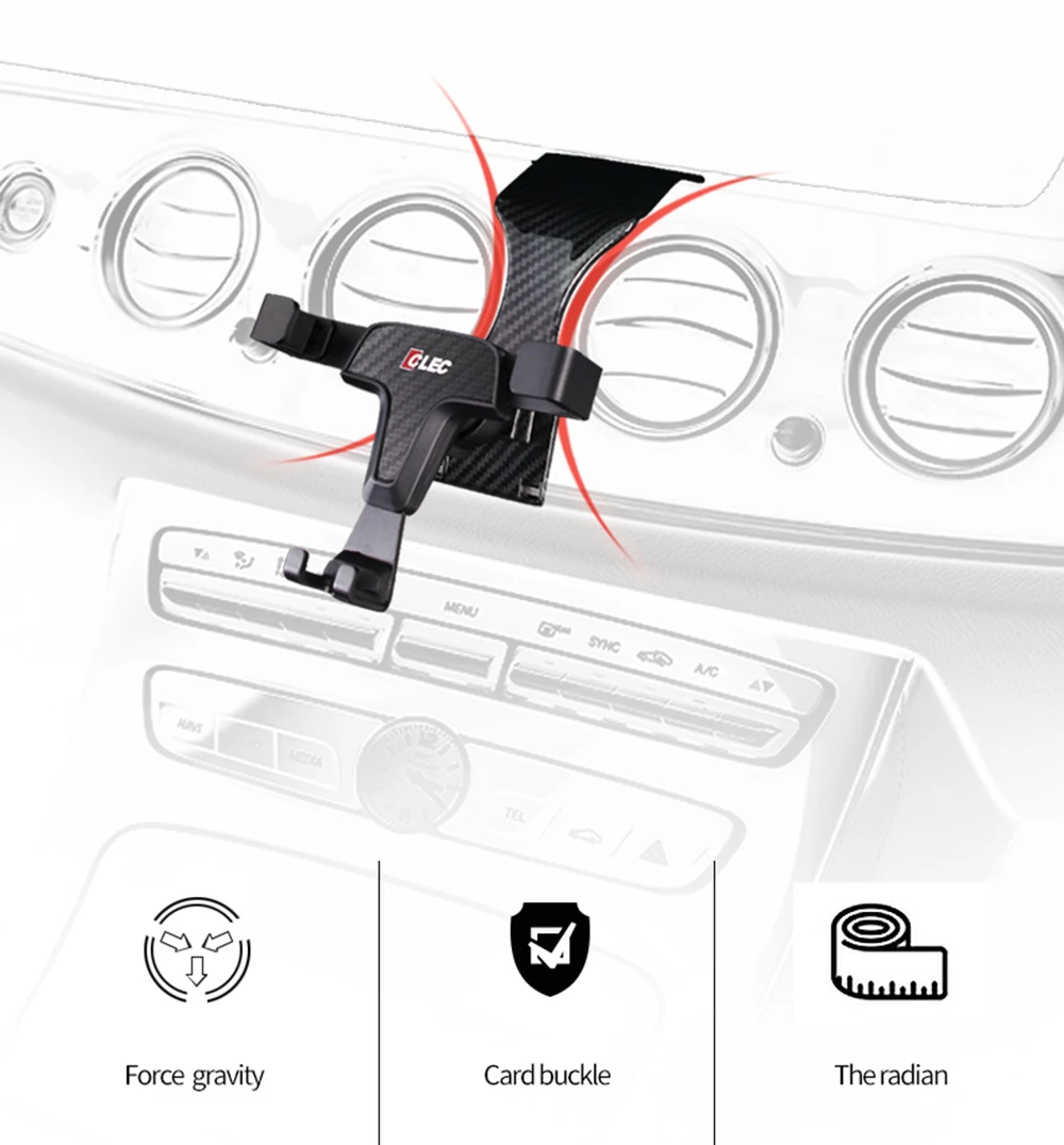 NXYX-Support pour téléphone de voiture pour Mercedes W213 Classe e Coupe  CLS w257 2017 2018 2019 2020 2021 2022 Accessoires Fo[540] - Cdiscount Auto