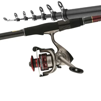 

Rock Fishing Rod 3.6M -6.3M Carp Fishing Feeder Vara De Pesca Hard Carbon Fiber Telescopic Fishing Peche Long Sections Fish Pole