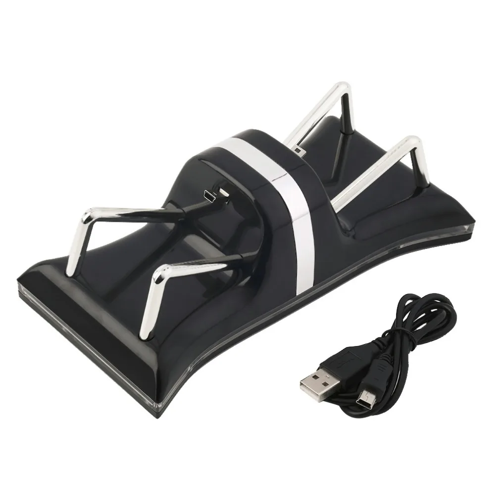 

Dual USB Charging Station Dock Adjustable Cradle Stand Mount Holder Chargers For PS3 Wireless Controller Gamepad Game Sticks New