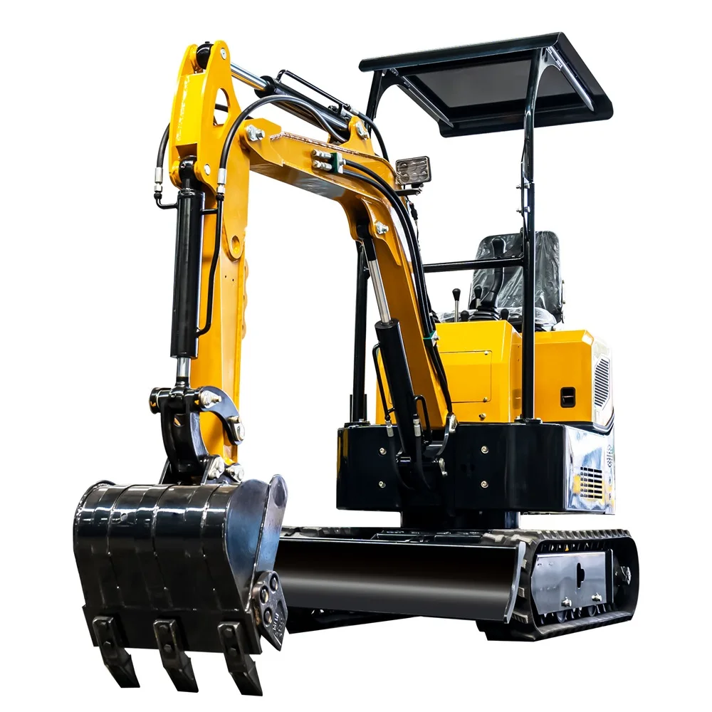 Ht10 Piccolo Scavatrice Mini Bagger Mini Escavatore Con Tutti Gli Allegati