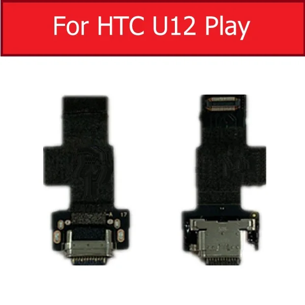 u12 play Вибратор и зарядка через usb Нижняя плата для htc U ultra u11 eyes life PLAY plus u12 play PLUS зарядное устройство док-станция Соединительная плата гибкий кабель - Цвет: u12 play