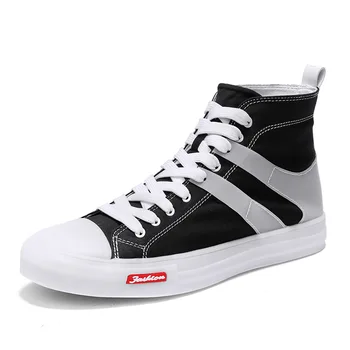 

Men Leisure Shoes Autumn Style Sneakers High Tops Transparent Sole Jelly Sole Cool Fashion Casual Shoes Creative wild F4-62