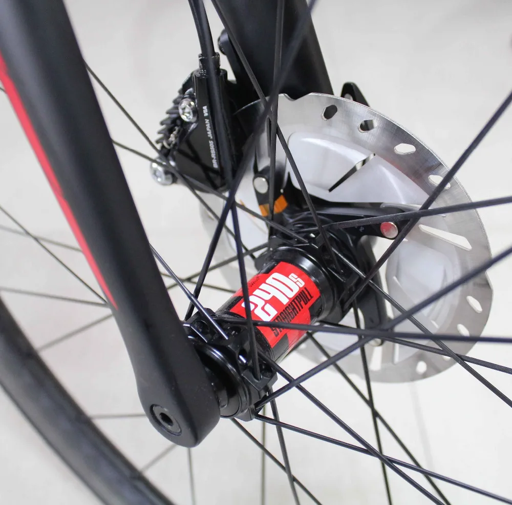 RD525 Aero Disc Road carbon frame road bike complete R8050 Di2  2*11S 49,52,54,56,58cm OEM products carbon frame full bicycle