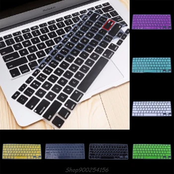 

US Version Russian Keyboard Silicone Skin Cover For Apple Macbook Air Pro 13 15 Jy17 20 Dropship