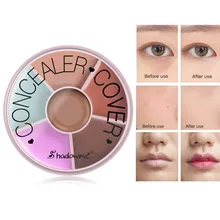 6 цветов крем для макияжа лица осветляет цвет кожи покрытие пятен водонепроницаемый макияж для лица Палитра