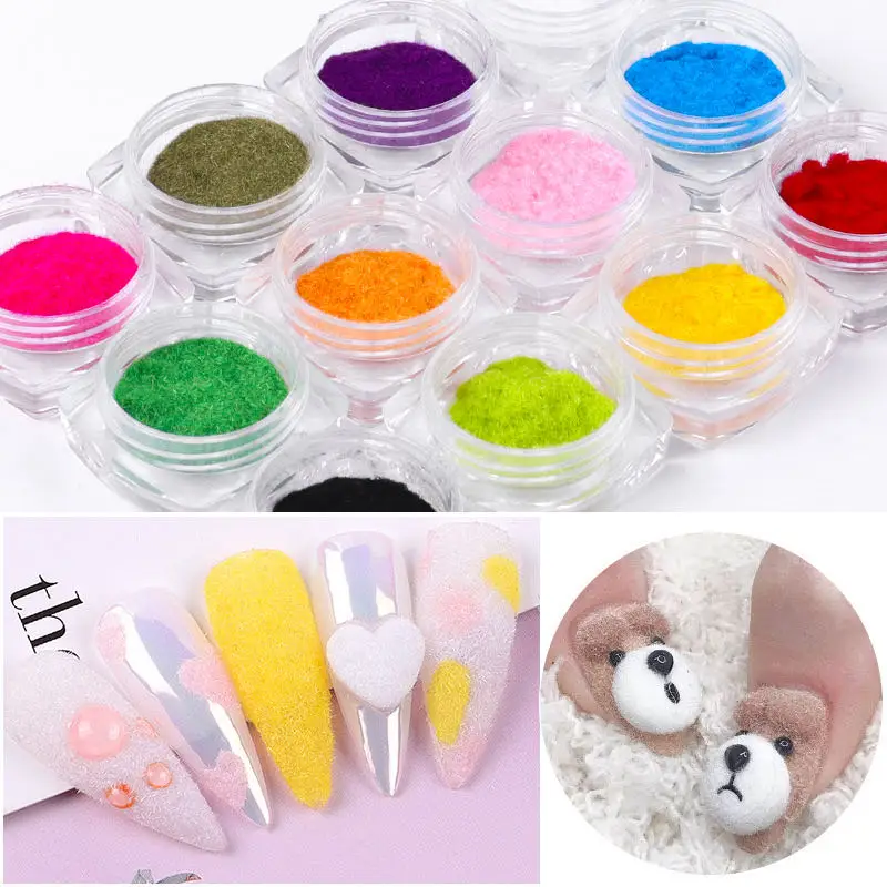 

2020 Manicure New Opal Powder Polarized Powder Ultra-Thin Sequins Brocade Powder Snow Velvet Powder