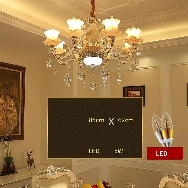 Дома деко Industriele Винтаж Crystal Light де Techo Moderna подвесной светильник Lampen современная лампа Colgante