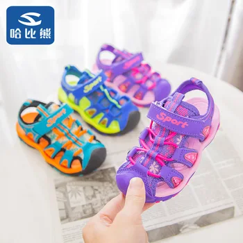 

Catamite Sandals 2019 Girl In Will Child Baotou Children Beach Shoes Children's Shoes