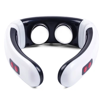 

Neck Massager Far Electric Pulse Back Neck Infrared Heating Pain Relief Health Care Relaxation Tool Intelligent Cervical Massage