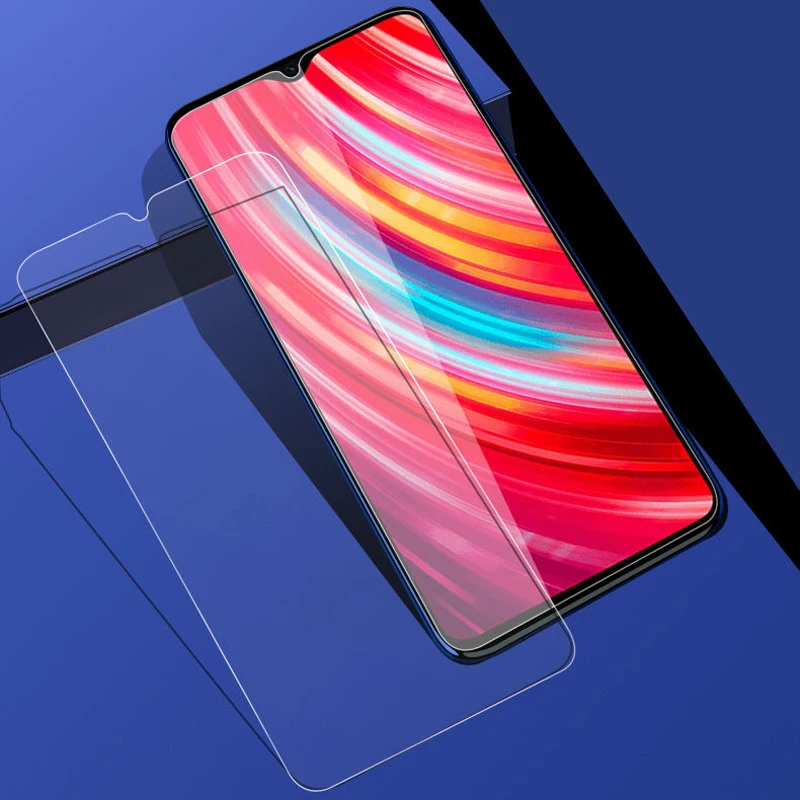 Красная mi Note 8 Pro Защитная пленка для экрана Передняя из закаленного стекла Red Mi