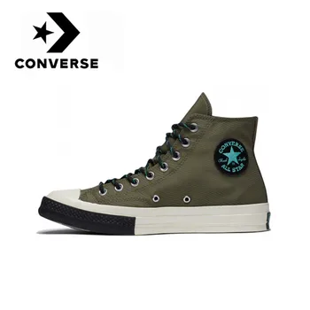 

Converse Chuck Taylor All Star 70 Neutral Skateboarding Shoes Men and Women Casual Sneakers Retro High Flat Good Quality 161481C