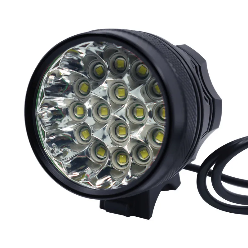 Discount 40000 lm 16*T6 LED Bicycle light Cycling Front lamp safety led running Headlight Bike Light for Outdoor Mountain Night Riding 1 Discount 40000 lm 16*T6 LED Bicycle light Cycling Front lamp safety led running Headlight Bike Light for Outdoor Mountain Night Riding 1
